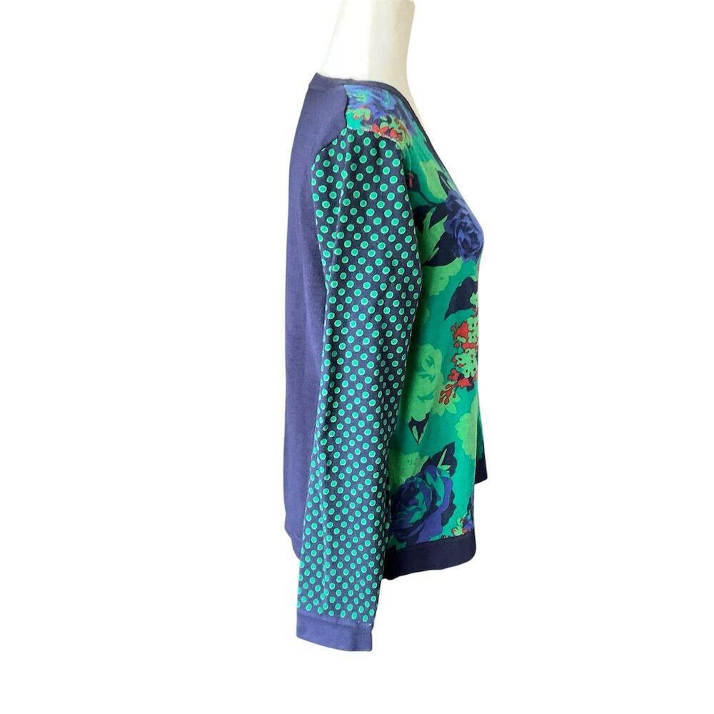 Isaac Mizrahi Live! Women's Floral Button Up Cardigan Sweater M Multicolor​ - Picture 4 of 8